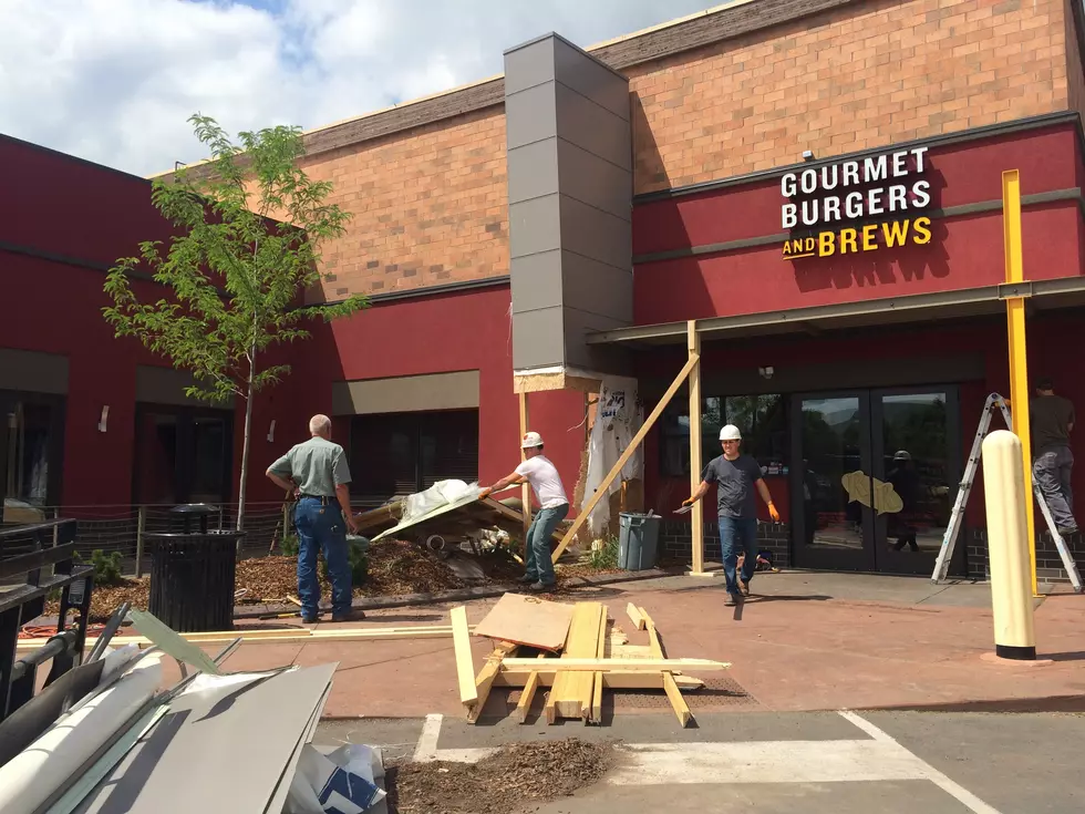 Car Crashes Into Brand New Red Robin Facade